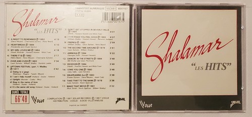 Shalamar les hits - cd, disco