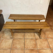 2 BANCS DESIGN MONTAGNES CHALETS  DLG CHARLOTTE PERRIAND, PIERRE CHAPO .........