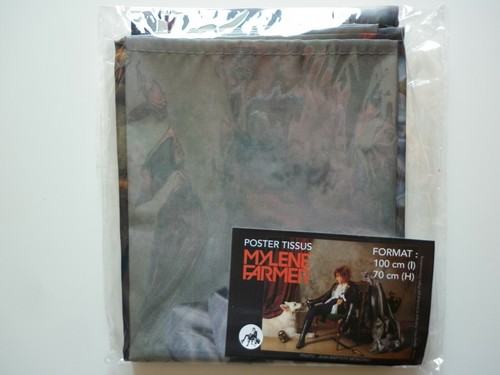 Mylene farmer poster tissus - mylene,