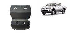 Protection sous moteur et de la radiateur Mitsubishi L 200 - (2005-2015)