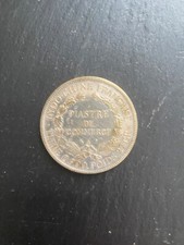 1 piastre de commerce, indochine 1888. Argent, Bonne état général 