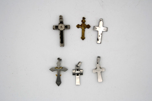 Lot pendentifs croix - lot, 6