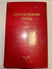 Dictionnaire vidal 1981 | Bon état