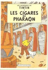 HERGE carte postale bd  Les