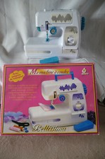 Machine À Coudre Vintage Jouet *BELLISSIMA"Point chainette avec piles comme neuf