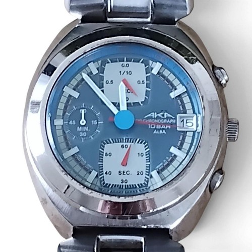 Montre chronographe seiko - montre, alba