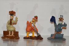 LOT 3 Figurines poule CHICKEN RUN Dreamworks 1999 vintage