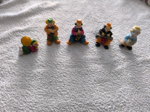 Lot figurines clown - de,