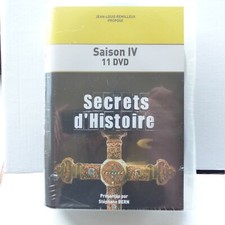 Coffret 11X DVD Neuf scellé  Secrets d histoire Stephane BERN Saison IV