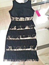  ROBE MOULANTE CHARLESTON NOIR