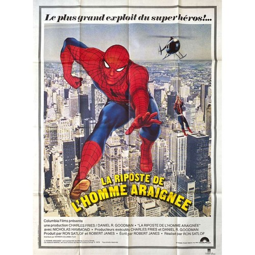 Riposte homme araignee - l'homme,
