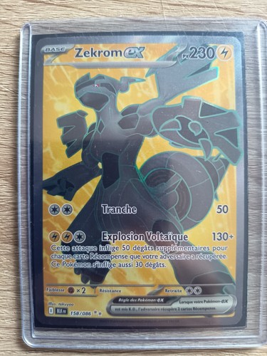 Pokémon jcc zekrom 158 086 - ex, 158/086