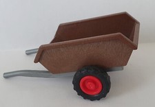 BROUETTE GRISE ET MARRON