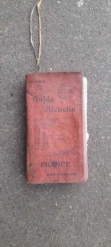 Guide michelin 1912 bibendum - michelin,