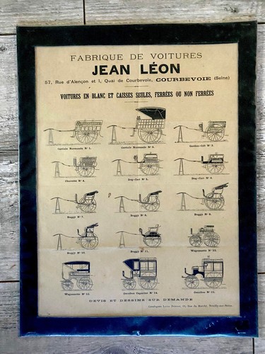 Ancienne affiche automobile - affiche,