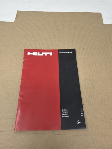 Hilti 2000 avr - te,