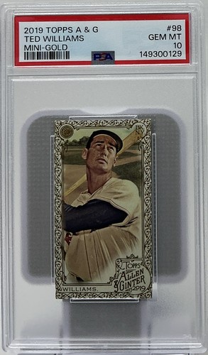 Ted williams psa 2019 - williams, 10-
