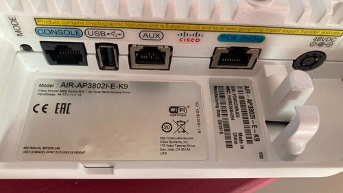 Cisco air ap3802i borne - air-ap3802i-e-k9,