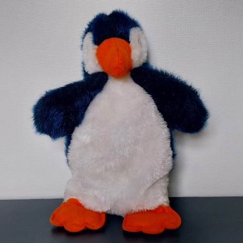 Vintage peluche pingouin - peluche,