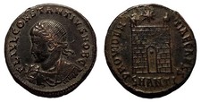 Follis de Constance II / (337-361) / "Providentiae Caesarum" / Antioche
