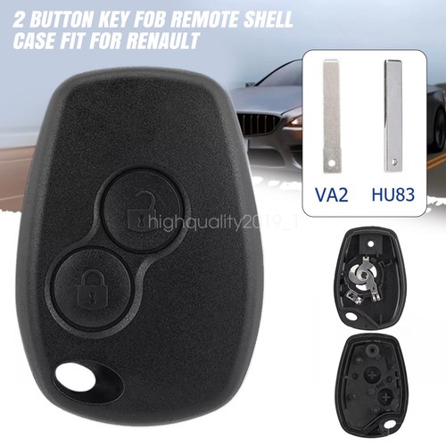 Coque clé pour - , renault