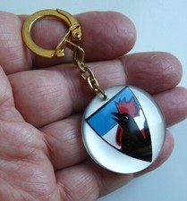 Porte clé résine Coq Volaille Boireaud Marché Gare de Lyon.