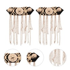  1 paire de franges d'épaules