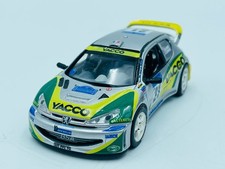 Base SKID Modifiée PEUGEOT 206 WRC n°21 Rallye de France 2000 Bengue 1.43