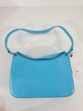 Sac porté épaule Mango bleu