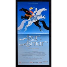 Affiche AZUR ET ASMAR Michel Ocelot Crapoux Jénane La Fée Des Génies B153