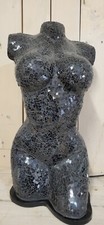 Lampe buste femme mosaique