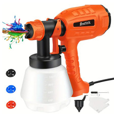 Pistolet à Peinture Électrique HVLP 1000 ml – 3 Buses & 3 Modes de Pulvérisation