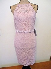Jump NWT Women's Size 3-4 Glitter Scallop Lace Blush Dress Free Shipping