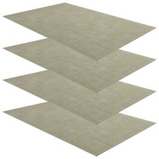  4 Pcs Des Set Table Sets Placemats Réutilisables Tapis Imperméable