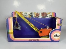 Siku Super 3114 V325 Menck Excavatrice à Benne Greifbagger Rare Couleur 1/60