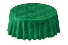 Nappe Ronde en Jacquard Motif