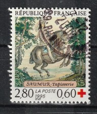 Timbre : YT 2946 - Croix Rouge : Tapisserie de Saumur, Louis XIII