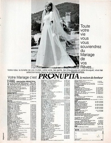 Pronuptia - (mariage), =