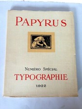 PAPYRUS / NUMERO SPECIAL