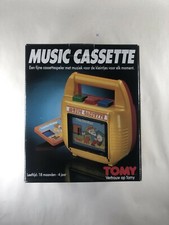 Music Cassette Mécanique Tomy Jouet Vintage Ancien