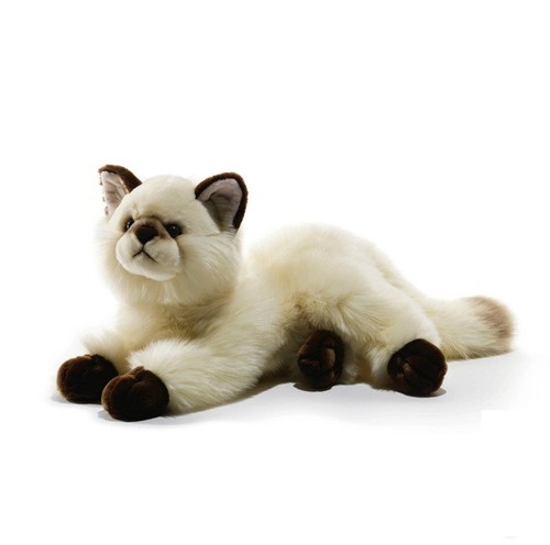 Peluche chat siamois gaudy - peluche,
