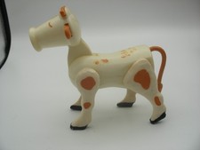 Vintage fisher price little people Play Family personnage figure animal VACHE