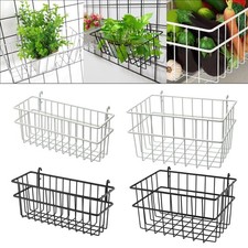 Panier à panneaux perforés