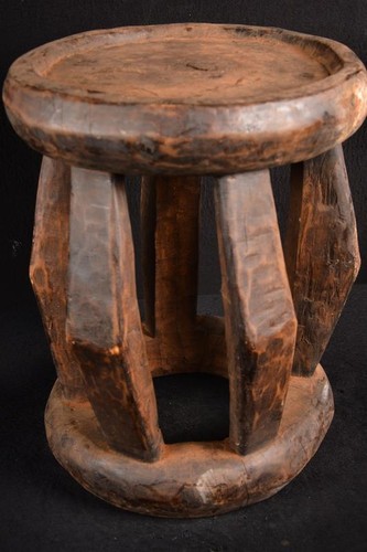 Tabouret africain ancien bamun - tabouret,