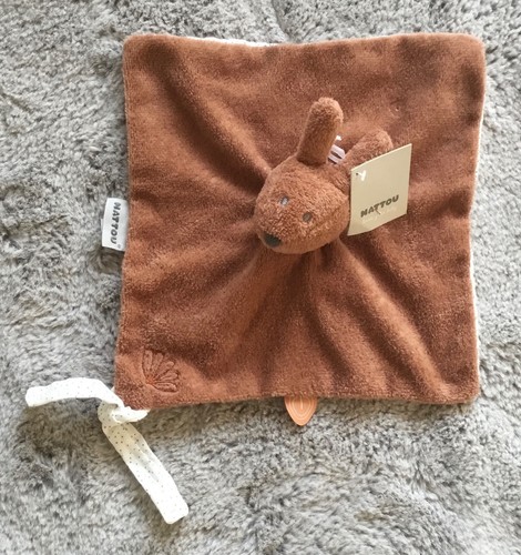 Doudou lapin marron - doudou,