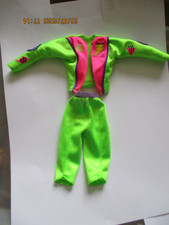 Tenue pour poupée " Barbie Cycliste / Année 1993 " (85)