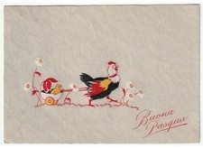 1952 Poule Chariot Œuf