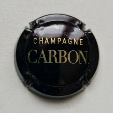 capsule champagne jéroboam DEVAVRY cuvée CARBON noir brillant écriture or n°A1a