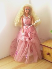 Poupée BARBIE Mattel de collection **ROSINE Fée** habillée-coiffée-Modèle UNIQUE