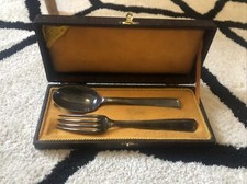 Coffret De 2 Couverts Metal